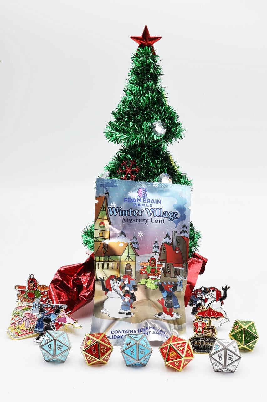 Foam Brain Games Mystery Loot: Winter Village